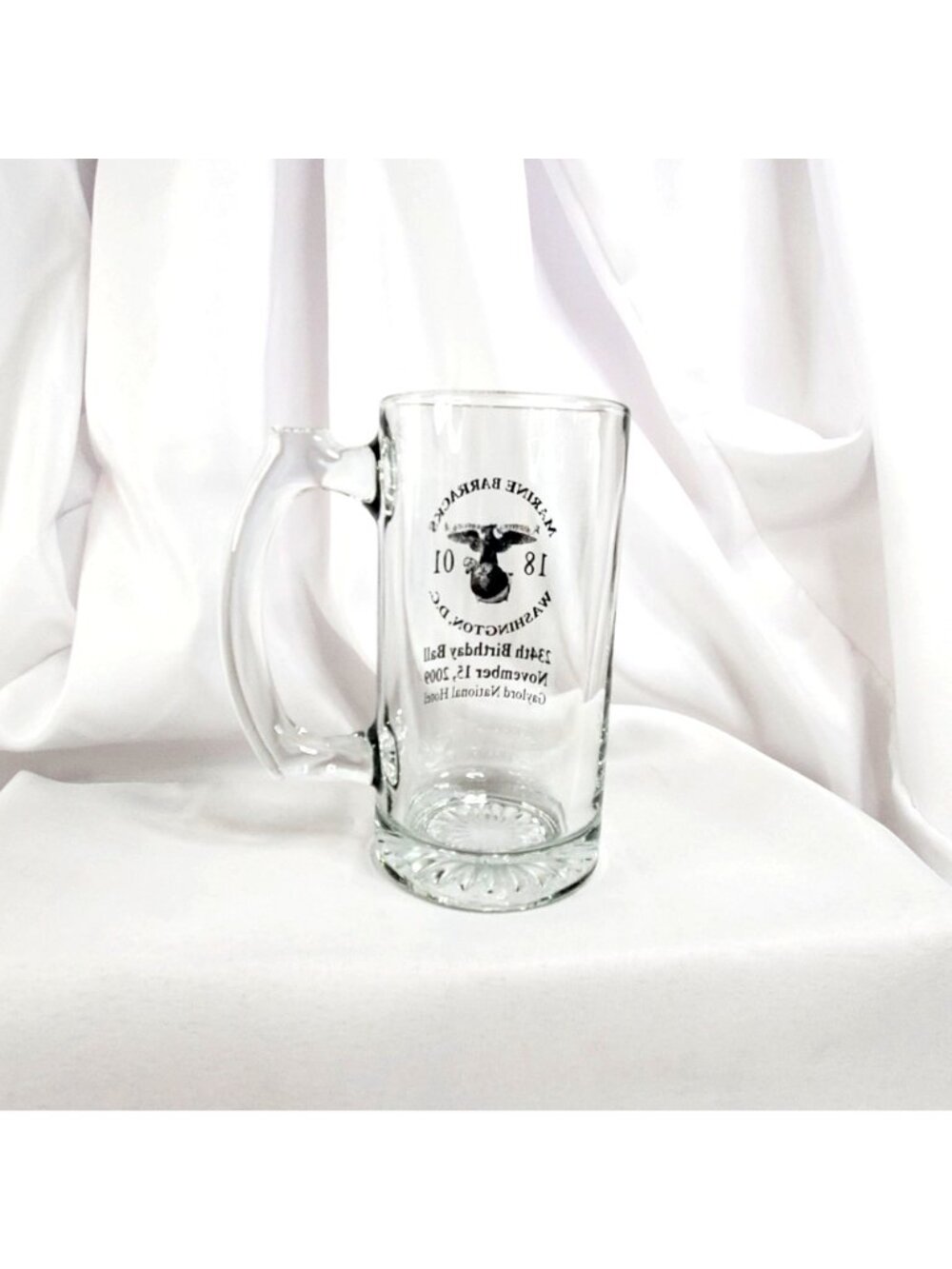 Marine Barracks 234th Birthday Ball Glass Beer Mug Washington D.C. 2009 - Picture 6 of 7